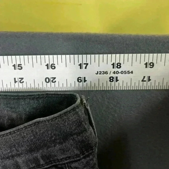 Perry Ellis Straight Black Jeans Men’s 36/32 Denim faded stretch VTG 90s 0326 - Picture 4 of 10